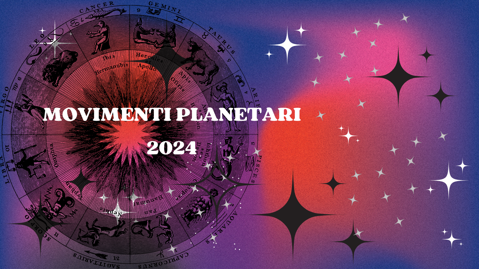 Al momento stai visualizzando Movimenti Planetari 2024