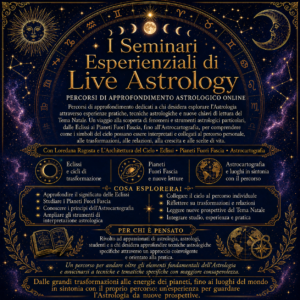 Shop 27 Seminari Esperienziali di Astrologia | Live Astrology